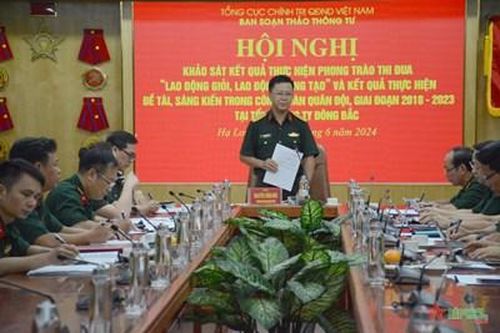 Tổng công ty Đông Bắc: Phong trào 'Lao động giỏi, lao động sáng tạo' tạo động lực thúc đẩy sản xuất kinh doanh phát triển