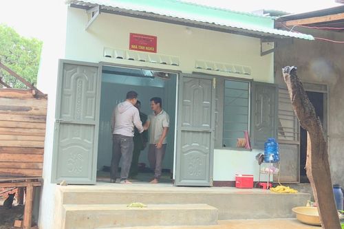 Gia đình ông Nay Long đã có nhà