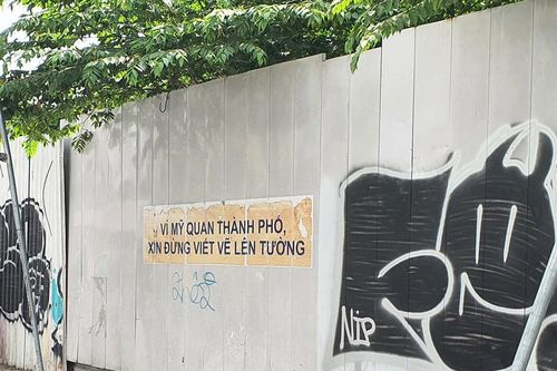 Vẽ tranh đường phố: Xử lý nghiêm hành vi sơn, vẽ bậy