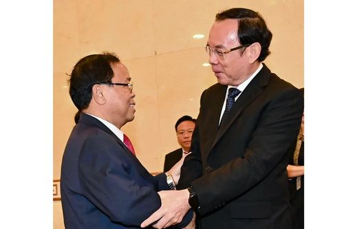 Đoàn đại biểu cấp cao Thanh tra Nhà nước Lào thăm và làm việc tại TPHCM
