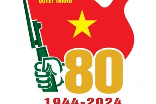 Công bố mẫu Biểu trưng kỷ niệm 80 năm Ngày thành lập Quân đội nhân dân Việt Nam