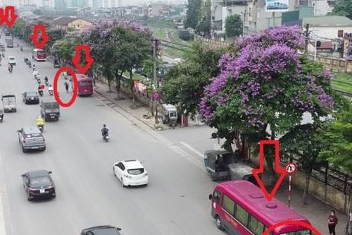 Lập danh sách xe 'diễu phố' gửi bến xe và Sở GTVT Hà Nội đình tài, 'cắt lốt'