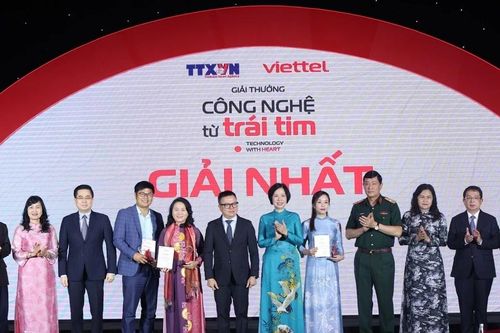 Toàn cảnh lễ trao Giải ảnh-video 'Công nghệ từ trái tim-Technology with heart'
