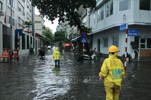 Hà Nội: Tập trung giải quyết thoát nước sau mưa lớn