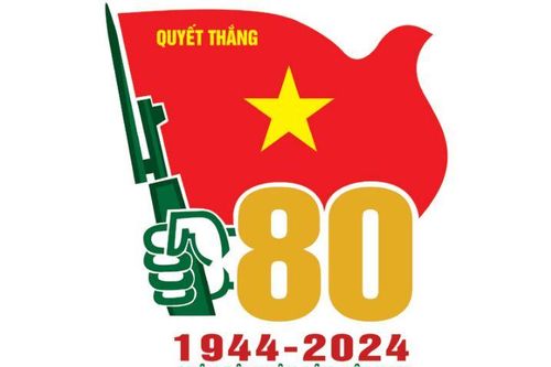 Công bố mẫu Biểu trưng kỷ niệm 80 năm Ngày thành lập Quân đội nhân dân Việt Nam