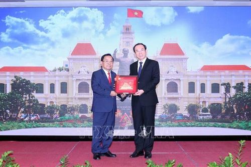 TP Hồ Chí Minh chú trọng tăng cường hợp tác với các đối tác Lào