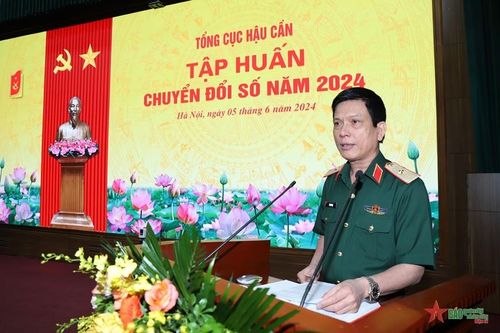 Bộ Quốc phòng: Tổ chức Tập huấn chuyển đổi số tại Tổng cục Hậu cần