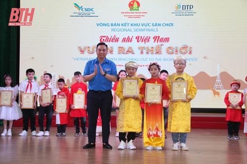 Sôi nổi vòng bán kết cuộc thi 'Thiếu nhi Việt Nam – Vươn ra thế giới'