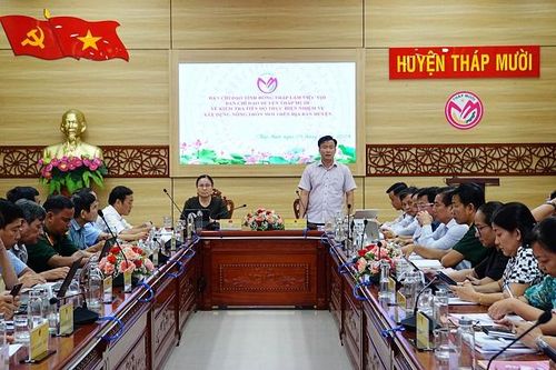 Tháp Mười đạt 5/9 tiêu chí huyện nông thôn mới nâng cao