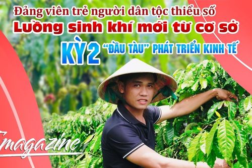 E-magazine Ðảng viên trẻ người dân tộc thiểu số, luồng sinh khí mới từ cơ sở-Kỳ 2: 'Ðầu tàu' phát triển kinh tế