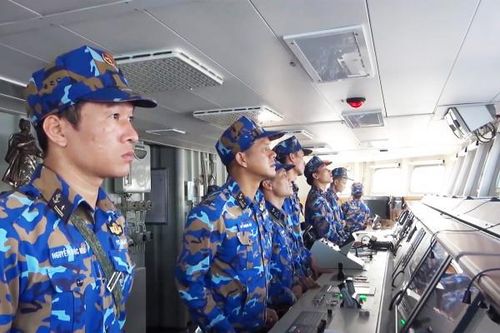 Lữ đoàn 162 kết thúc huấn luyện và kiểm tra K2 trên biển