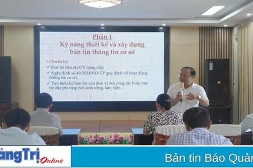 Gần 300 học viên tham gia tập huấn kỹ năng thông tin tuyên truyền về giảm nghèo bền vững