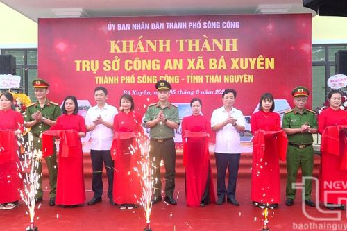 Đưa vào sử dụng trụ sở Công an xã Bá Xuyên