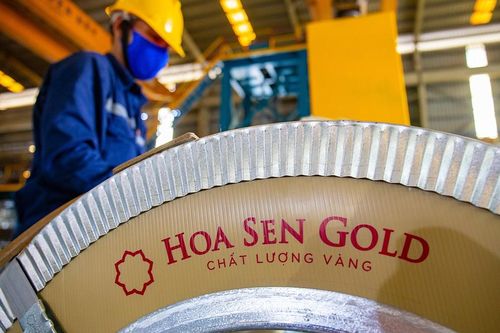 Tập đoàn Hoa Sen (HSG) có thể hưởng lợi lớn nhất nếu tôn mạ Trung Quốc, Hàn Quốc bị áp thuế