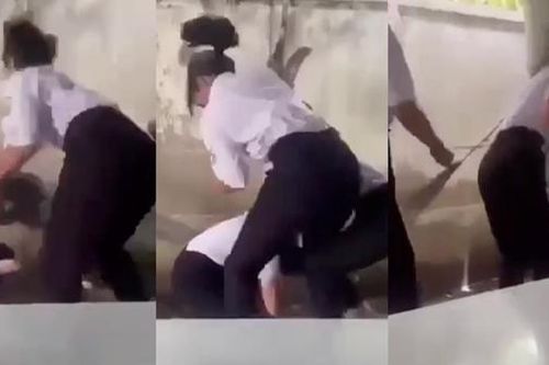 Xôn xao clip 3 nữ sinh đánh hội đồng bạn học