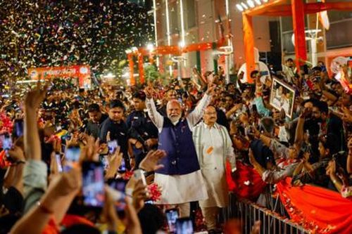 Thủ tướng Ấn Độ Modi tuyên bố chiến thắng trong cuộc bầu cử quốc gia