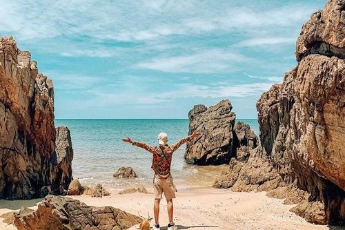 Bãi Đá Nhảy Quảng Bình, tuyệt tác thiên nhiên với đủ hình thù độc đáo
