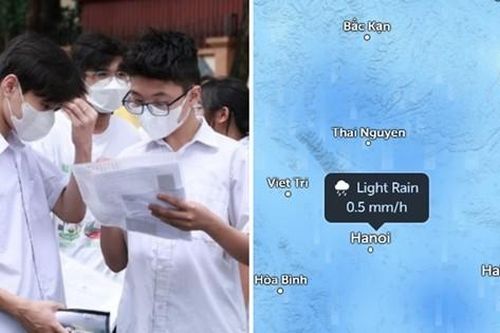 Thời tiết Hà Nội trong đợt thi vào 10 sẽ có gió Đông Bắc, thời điểm nào có mưa?