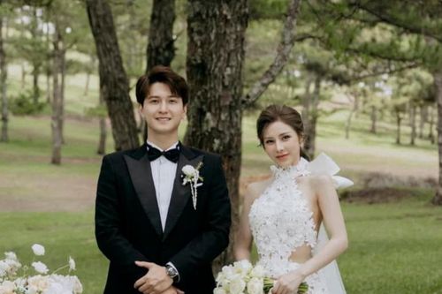 Vợ chồng Huỳnh Anh tung ảnh cưới