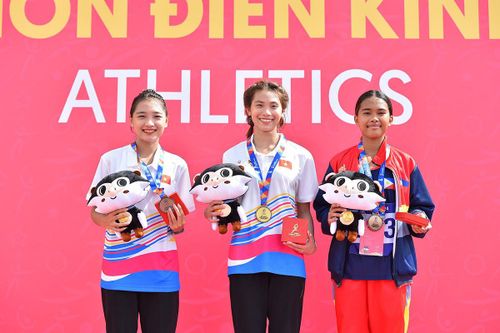 Đội tuyển điền kinh Việt Nam giành thêm 3 Huy chương Vàng