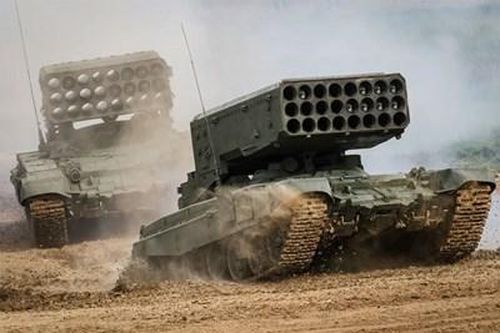 Quân sự thế giới hôm nay (6-6): Pháo phản lực nhiệt áp TOS-3 Dragon có uy lực vượt xa chất nổ thông thường