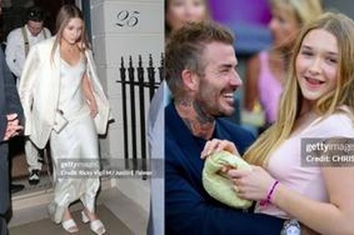 Cô út nhà Beckham lột xác thành thiếu nữ xinh đẹp