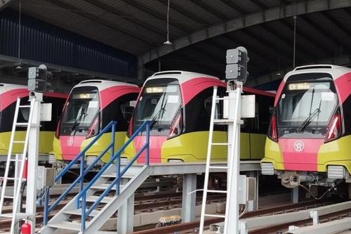 Các đoàn tàu đường sắt đô thị Nhổn - Ga Hà Nội được cấp chứng nhận đăng kiểm