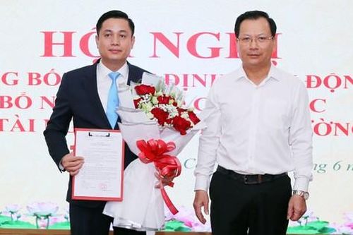 Bổ nhiệm Phó Chủ tịch huyện làm Phó Giám đốc Sở Tài nguyên và Môi trường tỉnh Lào Cai