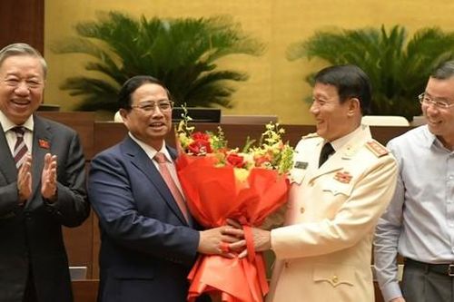 Phê chuẩn Ủy viên Hội đồng quốc phòng và an ninh với Bộ trưởng Công an Lương Tam Quang