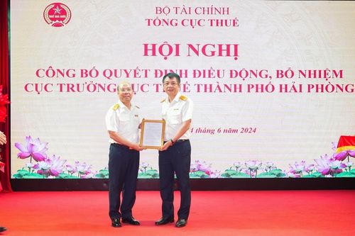 Hải Phòng có tân Cục trưởng Cục Thuế