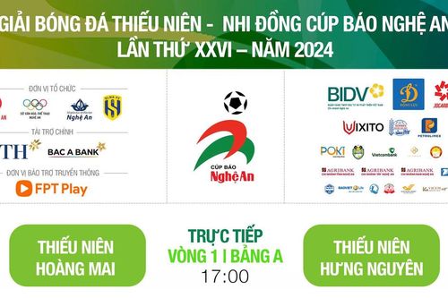TN Hoàng Mai - TN Hưng Nguyên Giải Bóng đá TN-NĐ Cúp Báo Nghệ An lần thứ 26
