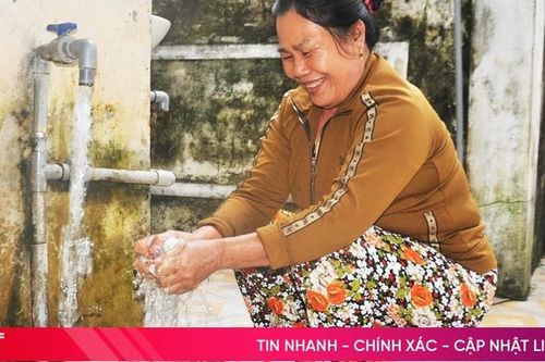 Gần 82.000 hộ dân nông thôn sử dụng nước sạch từ công trình cấp nước tập trung