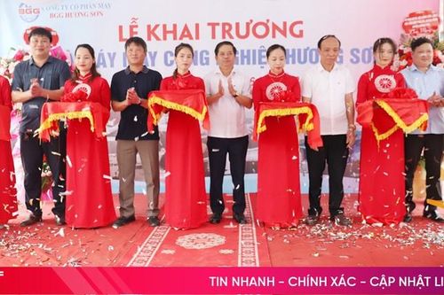 Nhà máy may đầu tư 50 tỷ đồng ở Hương Sơn chính thức đi vào hoạt động