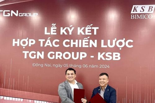 KSB ký kết hợp tác chiến lược với TGN Group
