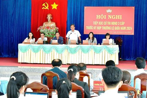 Theo dõi, giải quyết kịp thời kiến nghị chính đáng của cử tri