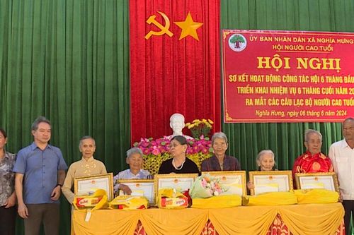 Chư Păh: Tặng 50 suất quà cho người cao tuổi tại các xã, thị trấn