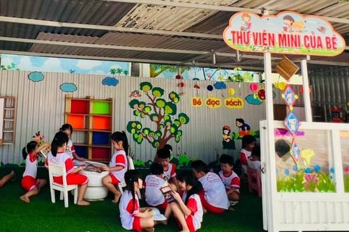 Triển khai hoạt động thư viện trường mầm non