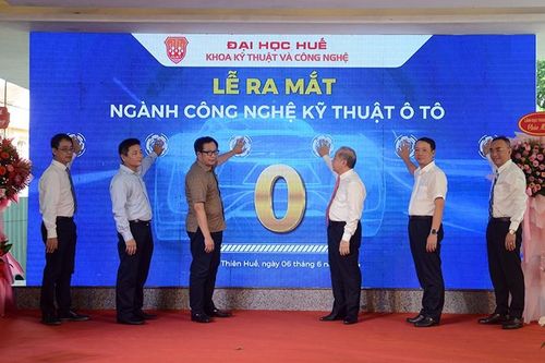 Đại học Huế ra mắt ngành Công nghệ kỹ thuật ô tô