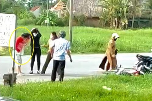 Người phụ nữ đang mang thai gần sinh bị con nợ hành hung