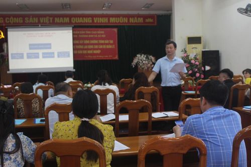 Bồi dưỡng kỹ năng xây dựng chương trình đào tạo lao động cho 45 cán bộ quản lý, nhà giáo