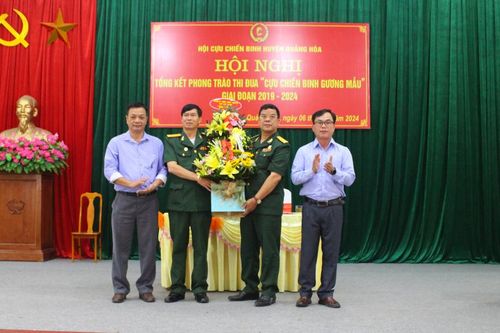 Quảng Hòa tổng kết phong trào thi đua 'Cựu chiến binh gương mẫu'