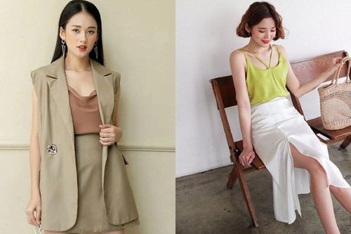 Cách mix áo hai dây cứu tinh cho mùa hè nắng nóng