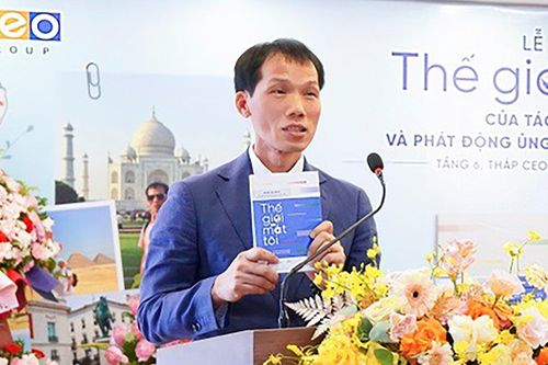 Tác giả Đoàn Văn Bình ra sách 'Thế giới trong mắt tôi' ủng hộ bệnh nhân ung thư