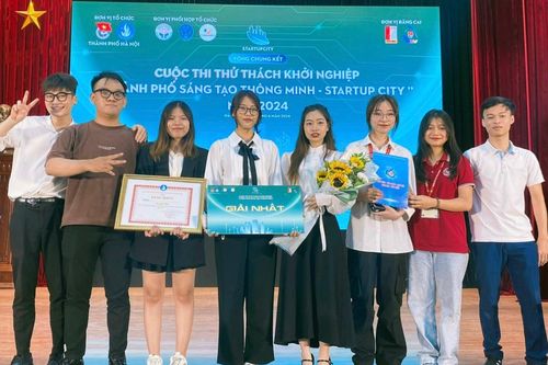 Sinh viên Thủ đô thử thách khởi nghiệp 'Thành phố sáng tạo thông minh'