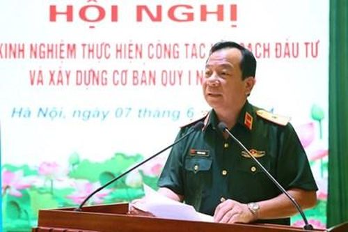 Binh chủng Tăng thiết giáp rút kinh nghiệm thực hiện công tác kế hoạch đầu tư và xây dựng cơ bản quý I năm 2024