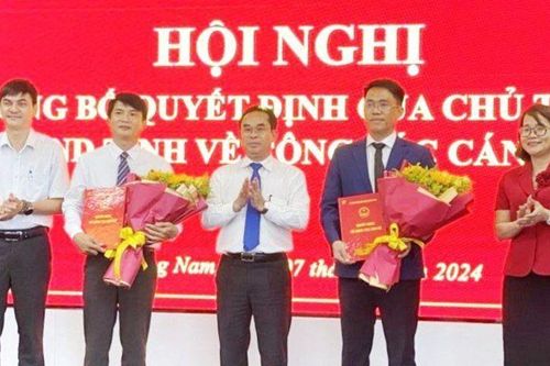 Quảng Nam điều động, bổ nhiệm hai Phó giám đốc Sở Y tế