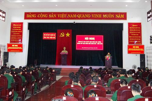 171 quân nhân chuyên nghiệp được thăng quân hàm đợt 1 năm 2024