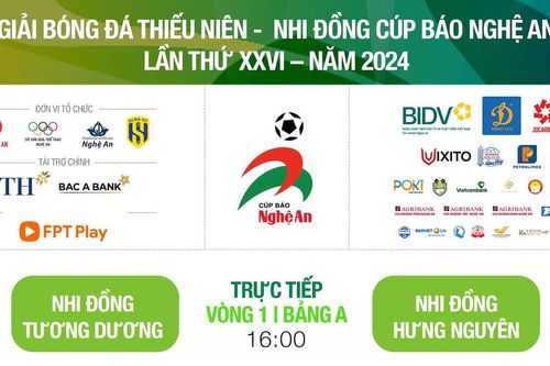 NĐ Tương Dương - NĐ Hưng Nguyên | Giải Bóng đá TN-NĐ Cúp Báo Nghệ An lần thứ 26