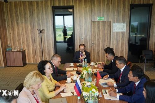 Việt Nam tăng cường đối thoại bên lề Diễn đàn Kinh tế Quốc tế St. Petersburg