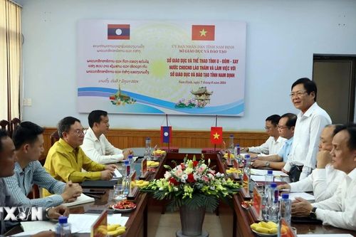 Nam Định và tỉnh Oudomxay của Lào hợp tác đào tạo nguồn nhân lực